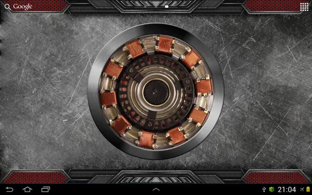 Arc Reactor LiveWallpaper *Lite android App screenshot 1